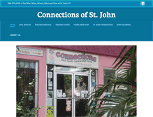 Tablet Screenshot of connectionsstjohn.com